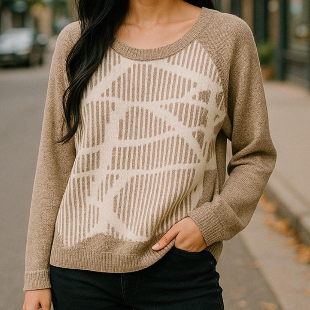 Lane Bryant metallic pullover sweater 18 20 1x 2x